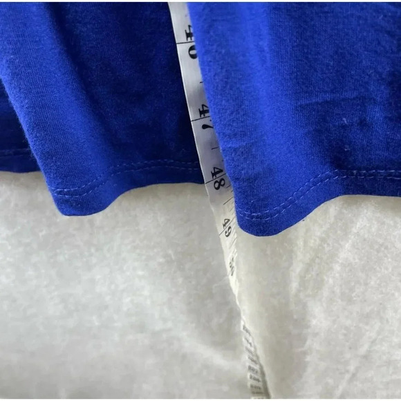 Forever 21 Maxi Dress Women's Sz Small Royal Blue Strapless Pleated Long - Picture 4 of 10